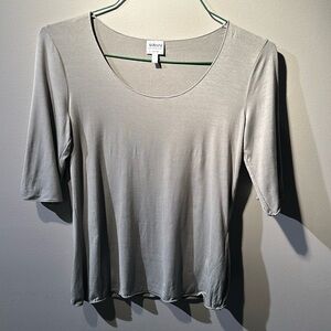 Armani Collezioni knit short sleeve top